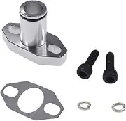 Mingdun CNC 32mm-40mm Intake Manifold with Connector For 49cc 66cc 80cc Motorized Bicycle Bike Silver