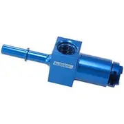 Aeroflow 3/8" Female To Male With 1/8" Port Blue Quick Connect EFI - AF905-02