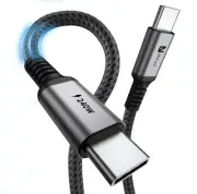 Type C USB C to USB C Cable 240W Fast Charging Charger Cord For iPhone 15 16 2m
