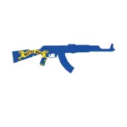 Nevada State Shape AK-47 Sticker