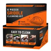 12-Piece Griddle Cleaning Kit for Blackstone, Flat Top Grill Cleaning Kit Non...