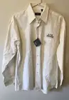 Vintage BOSS by HUGO BOSS MENS yellow button up long sleeve SHIRT SIZE 16/34