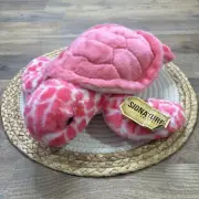 Aurora Pink Sea Turtle Plush NEW w TAGS 13" Stuffed Animal Signature Collection