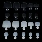 100Pcs Artificial Toe False Nails Tips Foot Fake Manicure Art Decoration Toe _mo