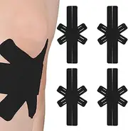 jamgeery Knee Kinesiology Tape Pre Cut | Waterproof Athletic Tape for Knee | Elastic Wrap, Breathable Patch for Fitness Training Exercise Running Sports Shoulder Elbow