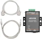 XTevu Serial Network Server HF-5111B Serial Server 3-in-1 RJ45 RS232/RS485/RS422 To Ethernet Serial Server DTU with Serial Cable and Network Cable