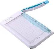 Mini Paper Trimmer 6-Inch Guillotine Paper Cutter Photo Cutting Machine 10 Sheets ty Paper Slicer with Grid Line and Scale Design for Home Office School