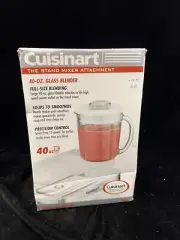CUISINART Blender Attachment for Cuisinart Stand Mixer WHITE 36 Oz