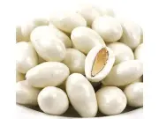 SweetGourmet Yogurt Coated Roasted Almonds Sweet Snack 1 Pound FREE SHIPPING!