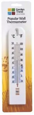 Thermometer 20cm Indoor Outdoor Temperature Wall Hanging Room Sensor No Mercury