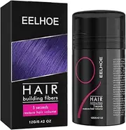 Hair Thickening Powder 12g Hair Building s Increase Hair Volume Concealer for Men and Women Instantly Fuller Hair Medium Brown