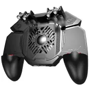 AK88 Heat Dissipation Six Finger All-in-One PUBG Mobile Game Controller Free Fire Key Button Joystick Gamepad L1 R1 PUBG Trigger for all Mobile Phone