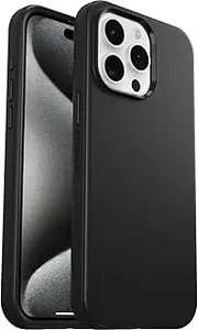 OtterBox Symmetry for MagSafe Case for iPhone 15 Pro Max, Shockproof, Drop Proof, Protective Thin Case, 3X Tested to Military Standard, Black
