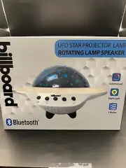 Billboard UFO Star Projector Lamp with Rotating Lamp Speaker