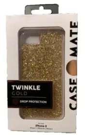 Case-Mate Twinkle Case for Apple iPhone SE 8 7 6s 6-NEW!!!!!!!