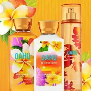 Bath & Body Works OAHU Coconut Sunset Trio (Retired)/Body Mist/Lotion/Shower Gel