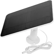 4W Solar Power Charger for Security Camera Wall Mount Monocrystalline Solar Panel Efficient Easy Installation for Home Use