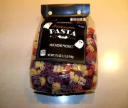 Reggano Halloween Pasta Shape Pumpkin Spider Bat Witch Colorful Macaroni
