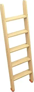 3/4/5 Step Trailer Climb Ladder, Interior Bedroom Twin Bunk Bed Step Ladder, Heavy Duty RV Bunk Ladder, 39"/49"/59" High Slanted Ladder (Size : 150cm/59) (150cm/59)