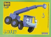 #D296. SANITARIUM WEETBIX BOB THE BUILDER PEEL OFF STICKER CARD #7 LOFTY