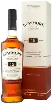 Bowmore 15 Year Old Single Malt Scotch Whisky 700ml