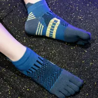 在飛比找momo購物網優惠-【ROAR SPORTS】運動健身馬拉松跑步五趾襪 五指襪(