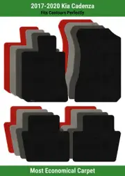 Lloyd Velourtex Front & Rear Row Carpet Mats for 2017-2020 Kia Cadenza (for: Kia)