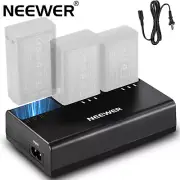 NEEWER NC2-Z1 NC3-Z1 Battery Charger 2/3 Slots for NEEWER Z2 Z1 Z760 Z880 Flash