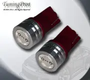 2pc of T10 Wedge LED Ash Tray High Power Red Light Bulb One Pair 558 658 158