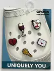 Crocs Jibbitz Shoe Charms 5 Pack Night In Wine Broken Heart Noods NEW