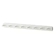 KOMPLEMENT Pull-out multi-use hanger, white, 58 cm