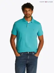 Tommy Hilfiger Light Blue 1985 Regular Fit Polo Shirt (H67903) | $173