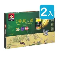 在飛比找PChome24h購物優惠-【QUAKER 桂格】無糖養氣人蔘禮盒60ml*12入 X2