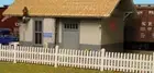 Monroe Models HO Scale Trains 2307 Straight Picket Fence Model Railroad Scenery