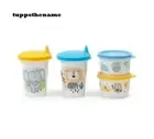 Brand NEW Tupperware Toddler Lion & Elephant Sippy cup and Snack Cup sets