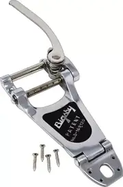 Bigsby B7 Polished Aluminum Vibrato Tremolo Tailpiece For Archtops #7708014100