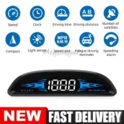 Digital GPS Speedometer Universal Car HUD Head Up Display Overspeed Alarm New (for: Honda)