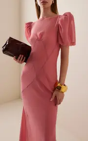 [De La Vali] Sabia Chiffon Maxi Dress