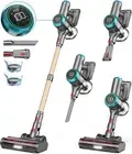 Cordless Vacuum Cleaner 550W 45KPA 60 Mins Runtime Vacuum Cleaners for Home w...