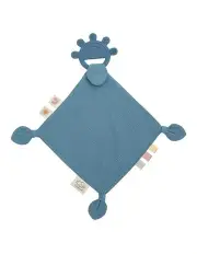 [Playground] Silicone Comfort Teether in Steel Blue