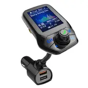 T43 Car Bluetooth MP3 FM Transmitter Car Charger