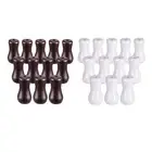 12 Pieces Blind Pull Cord Knobs Wooden for Curtain Craft Hanging Pulls
