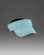 Performance Visor, 2XU, OSFA, Retro Blue/White, Unisex