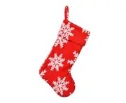 Christmas decoration plush snowflake Christmas stocking Christmas tree pendant shopping mall decoration