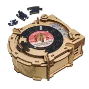 Record Player Puzzle Box