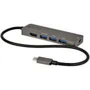 StarTech USB-C Multiport Adapter, USB-C to 4k 60Hz HDMI 2.0 Docking station