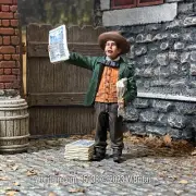 W.Britain 35038 “Read All About It!” Mid 19th Century Newspaper Boy (Britains)