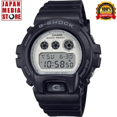 CASIO G-SHOCK DW-6900WD-1JF Black and Brilliant White Digital Men Watch NEW BOX