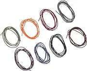 Parliky 8pcs Stretchy Notebook Bands Elastic Closure Straps Replacement Strap Bands Accessories for Planners Diaries and Files