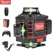 Milwaukee 4D 16 Lines Green Beam 360° Self-leveling Laser W/Remote Control